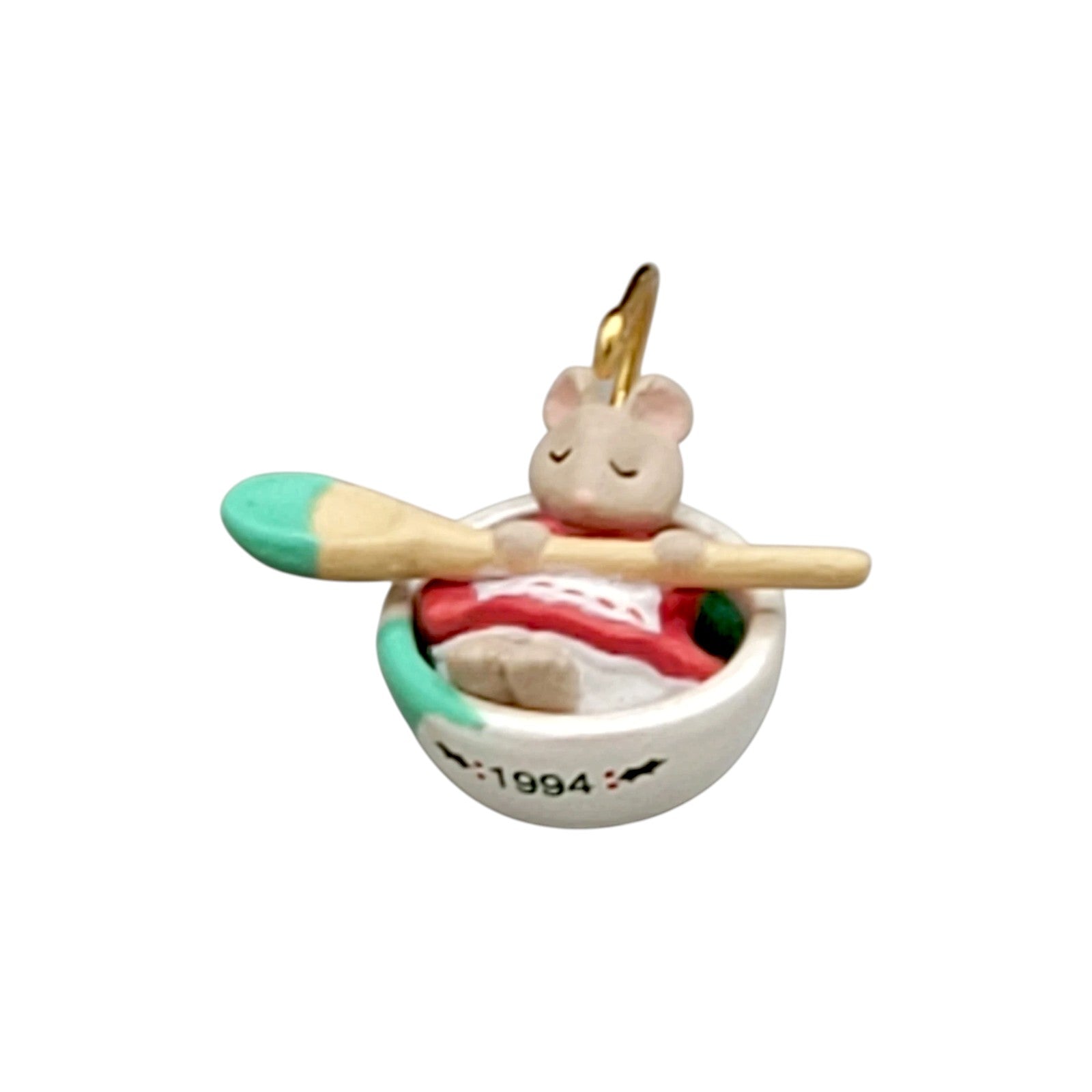1994 Baking Tiny Treats Hallmark Ornament (Six Mice) QXM4033 Image5