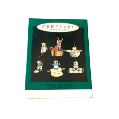 1994 Baking Tiny Treats Hallmark Ornament (Six Mice) QXM4033 Image2