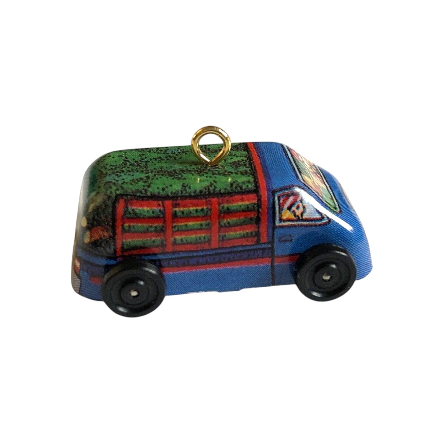 1996 Tin Truck Hallmark Ornament (On the Road) QXM4101 Image7