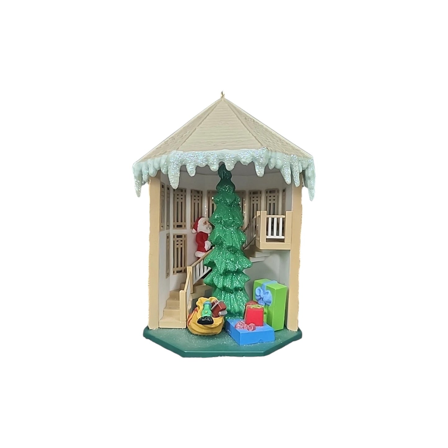 1996 Treasured Hallmark Ornament (Christmas Tree) QLX7384 Image3