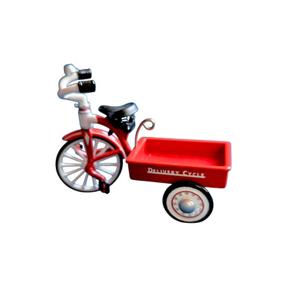 1998 Hallmark Ornament (1950) Garton Delivery Cycle Hallmark Ornament (Sidewalk Cruisers) QEO8367 Image3