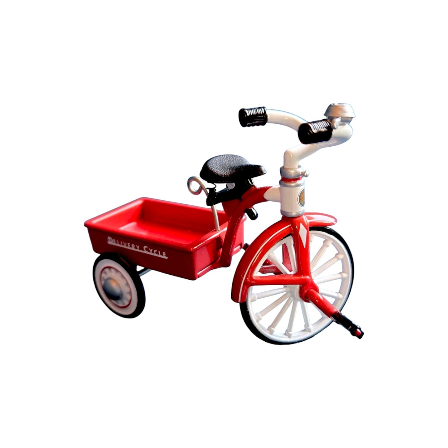 1998 Hallmark Ornament (1950) Garton Delivery Cycle Hallmark Ornament (Sidewalk Cruisers) QEO8367 Image5