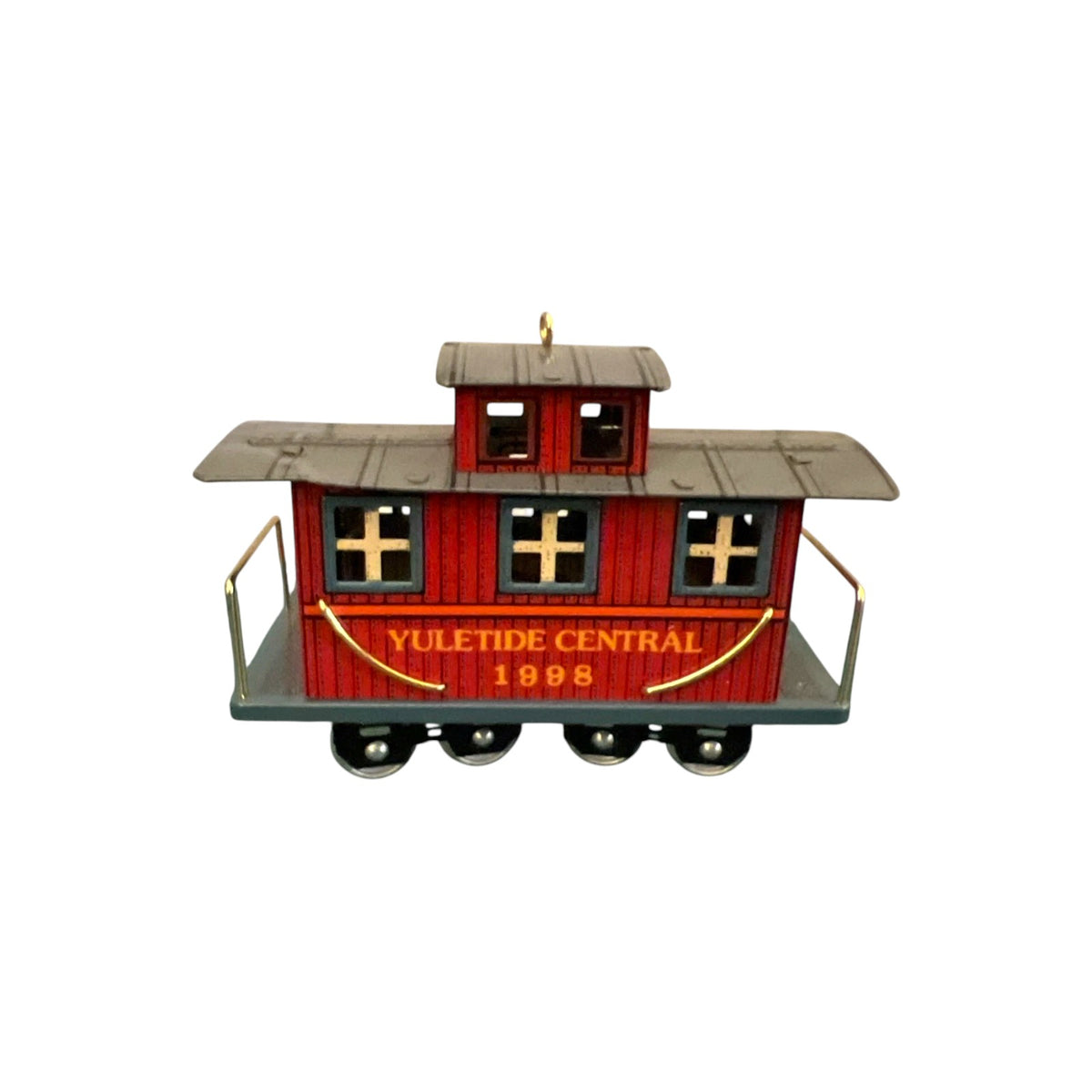 1998 Caboose Hallmark Ornament (Yuletide Central) QX6373 Image3