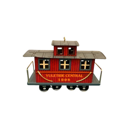 1998 Caboose Hallmark Ornament (Yuletide Central) QX6373 Image3