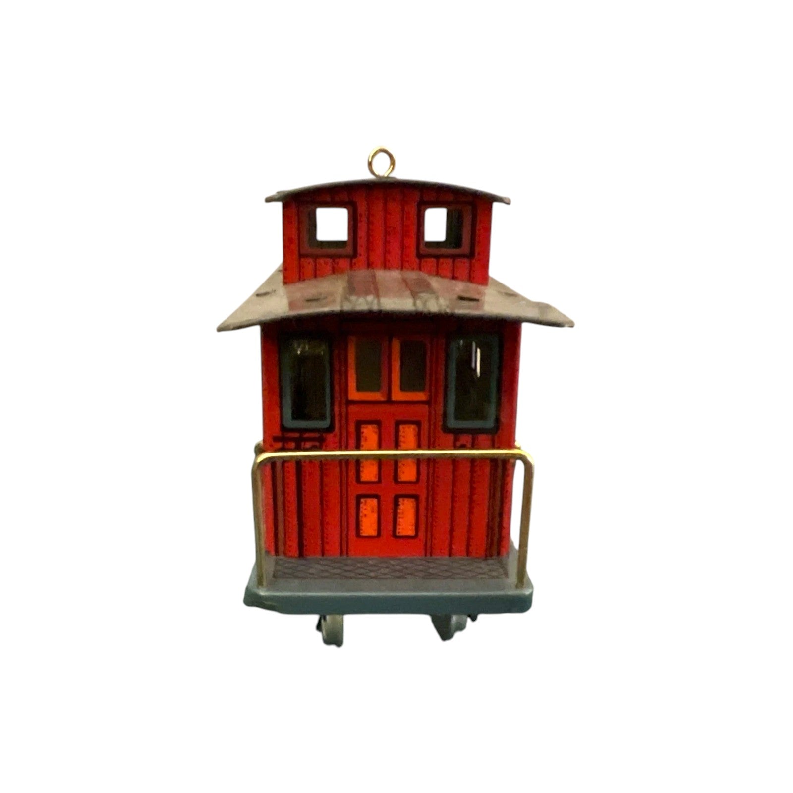 1998 Caboose Hallmark Ornament (Yuletide Central) QX6373 Image4