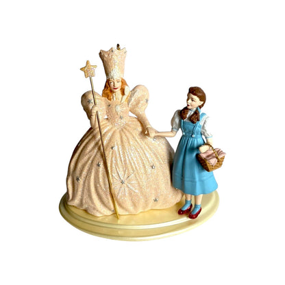 1998 Dorothy and Glinda, the Good Witch Hallmark Ornament (The Wizard of Oz) QX6509 Image3