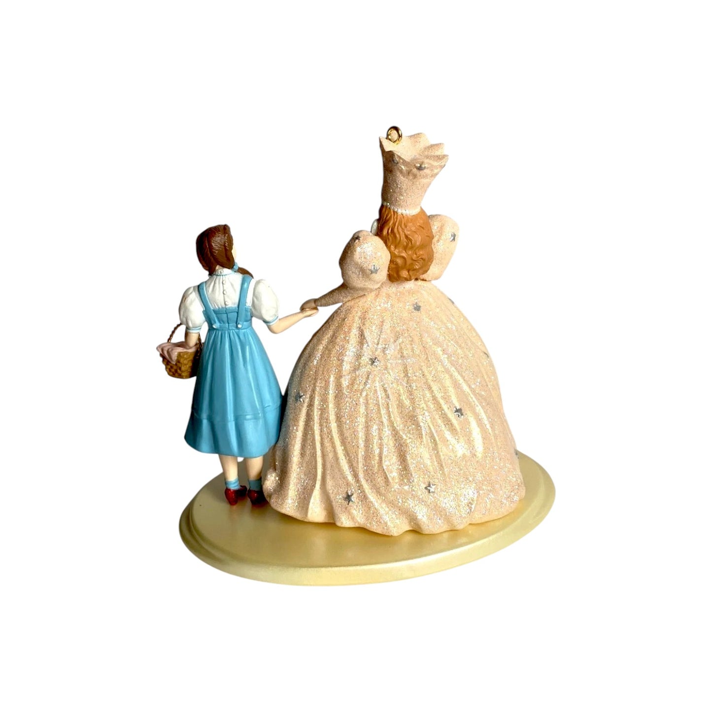 1998 Dorothy and Glinda, the Good Witch Hallmark Ornament (The Wizard of Oz) QX6509 Image4