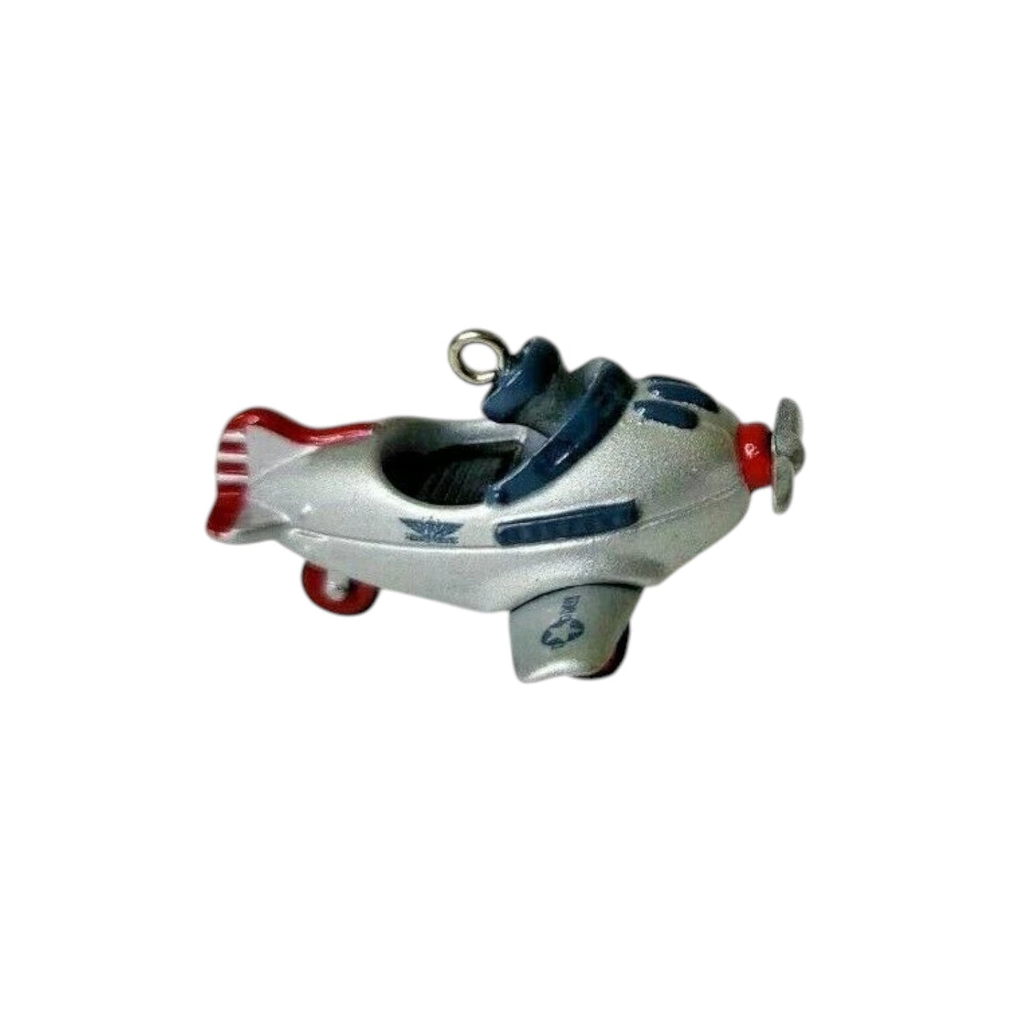 1997 Pursuit Airplane Hallmark Ornament (Miniature Kiddie Car Classics) QXM4132 Image4