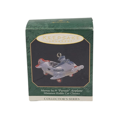 1997 Pursuit Airplane Hallmark Ornament (Miniature Kiddie Car Classics) QXM4132 Image2