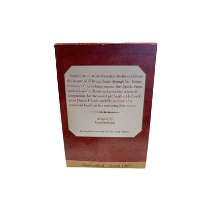1997 Santa's Friend Hallmark Ornament (Puppy) QX6685 Image4
