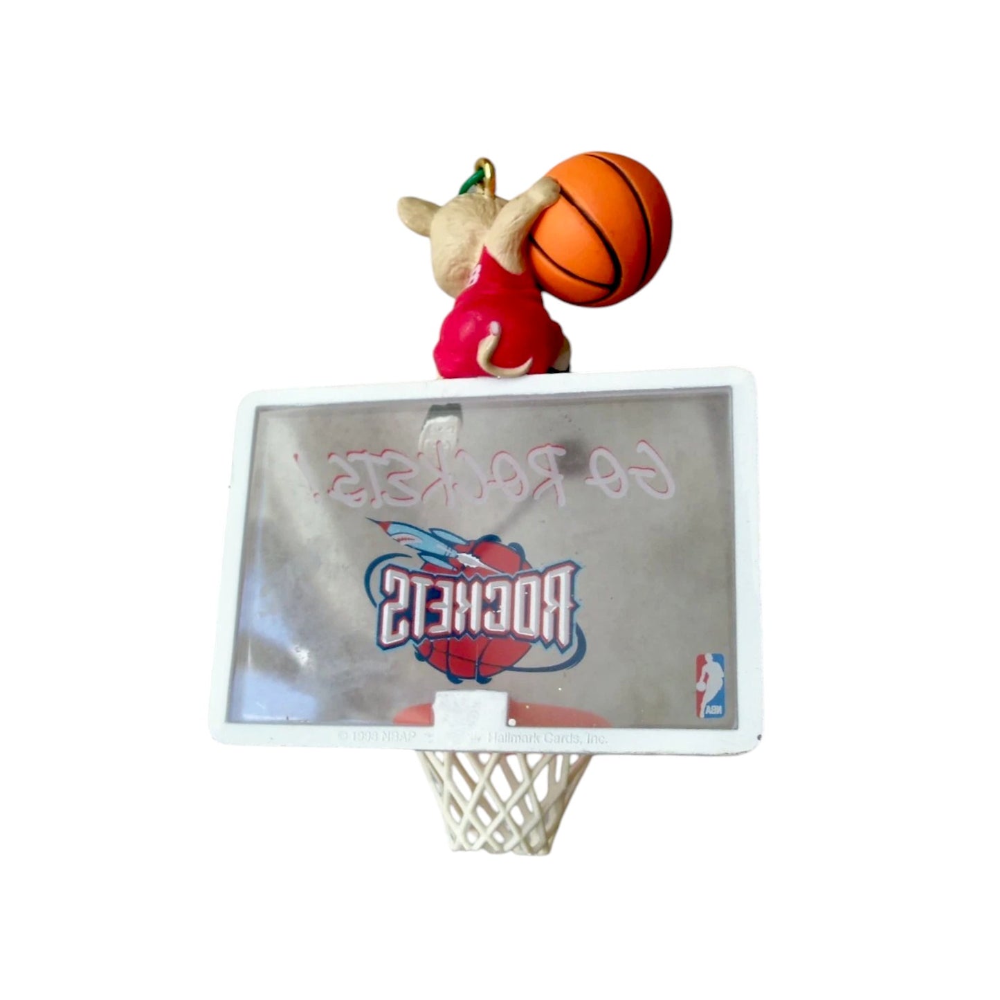 1998 Houston Rockets Hallmark Ornament (NBA) QSR1046 Image4