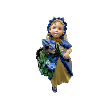 1998 Iris Angel Hallmark Ornament (The Lanugage of Flowers) QX6156 Image3