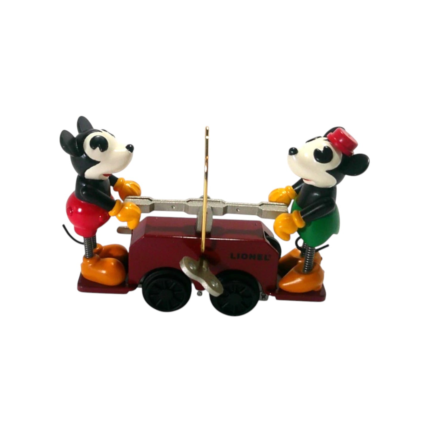 1998 Mickey and Minnie Hallmark Ornament (Mickey Mouse & Friends) QXD4116 Image3