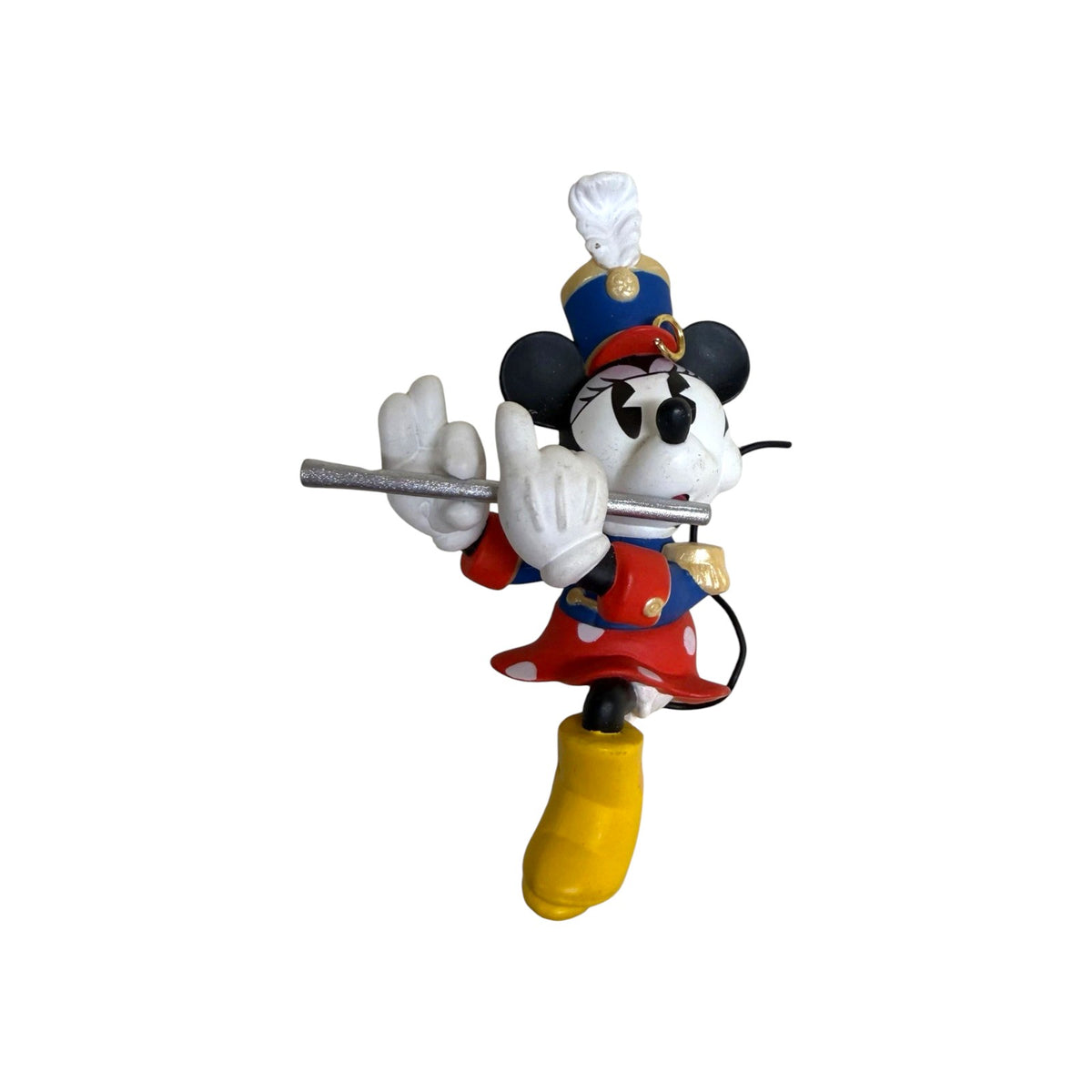 1998 Minnie Plays the Flute Hallmark Ornament (Mickey's Holiday Parade) QXD4106 Image3