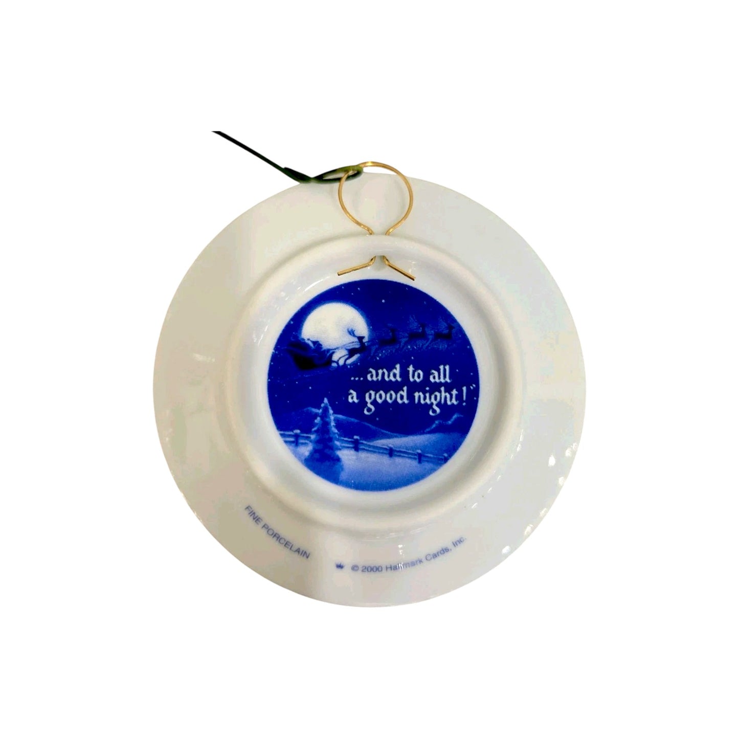 2000 A Visit from St. Nicholas (Blue Plate)