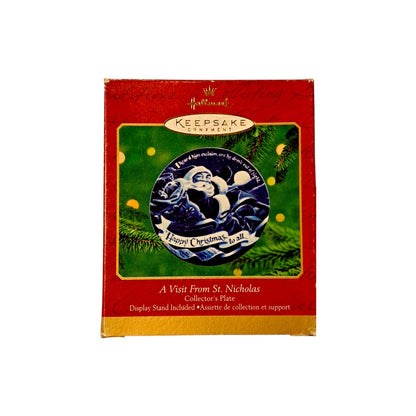 2000 A Visit from St. Nicholas (Blue Plate)