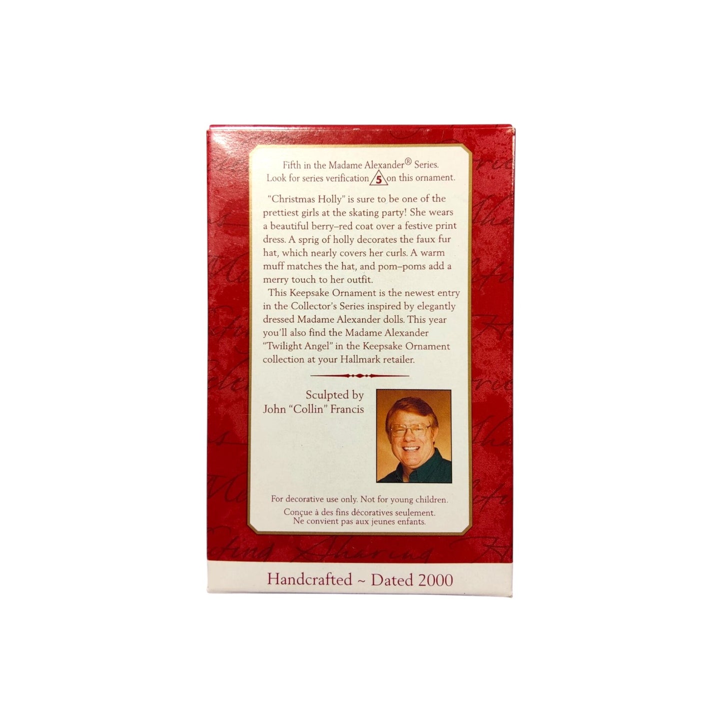 2000 Christmas Holly (Madame Alexander)