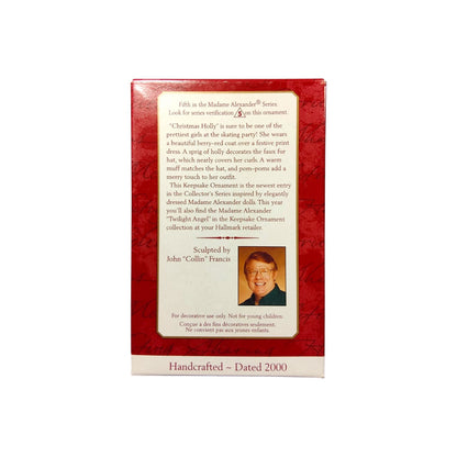 2000 Christmas Holly (Madame Alexander)