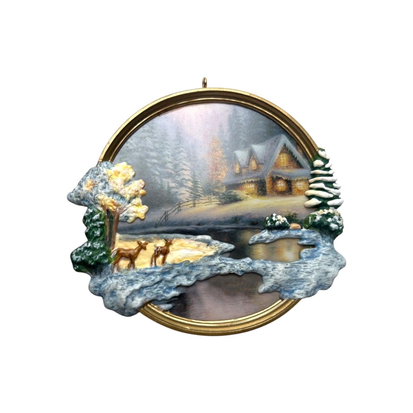 2002 Deer Creek Cottage (Thomas Kinkade)