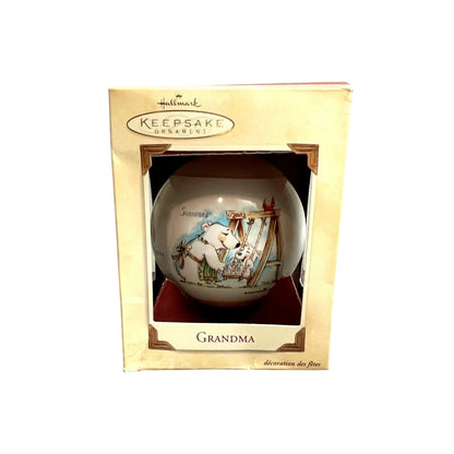 2002 Grandma (Blown Glass)