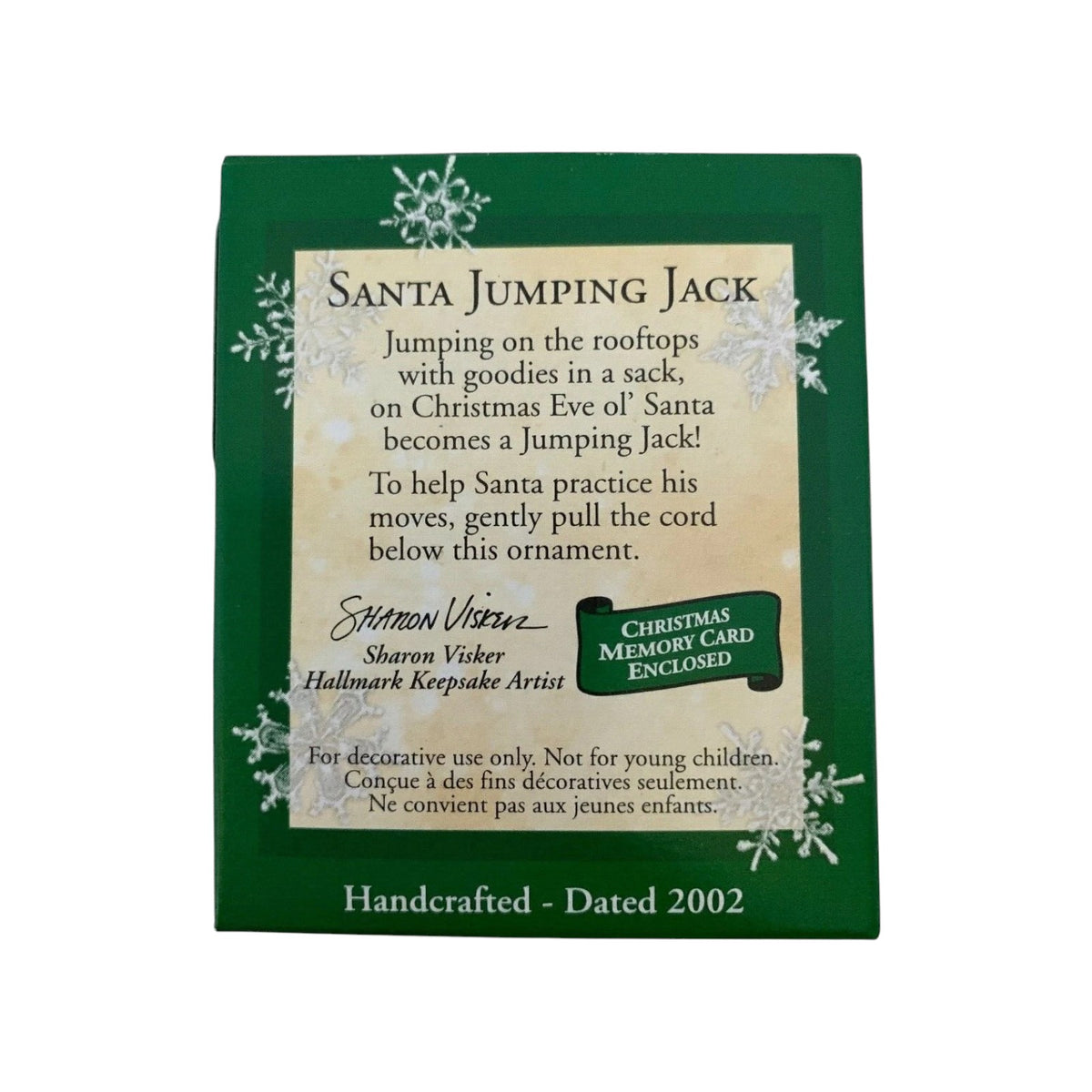 2002 Santa's Jumping Jack (Santa Claus)