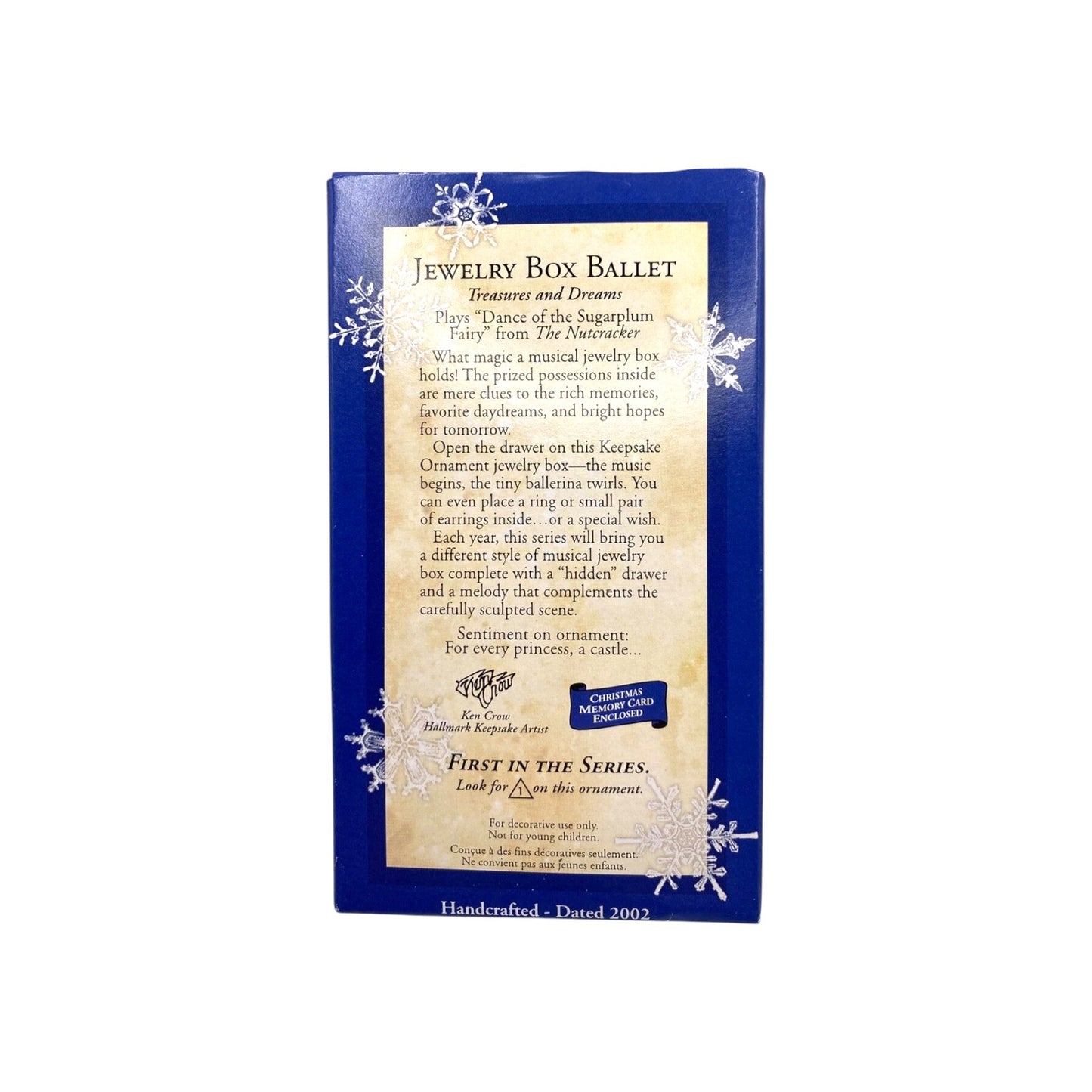 2002 Jewelry Box Ballet (Treasures and Dreams)