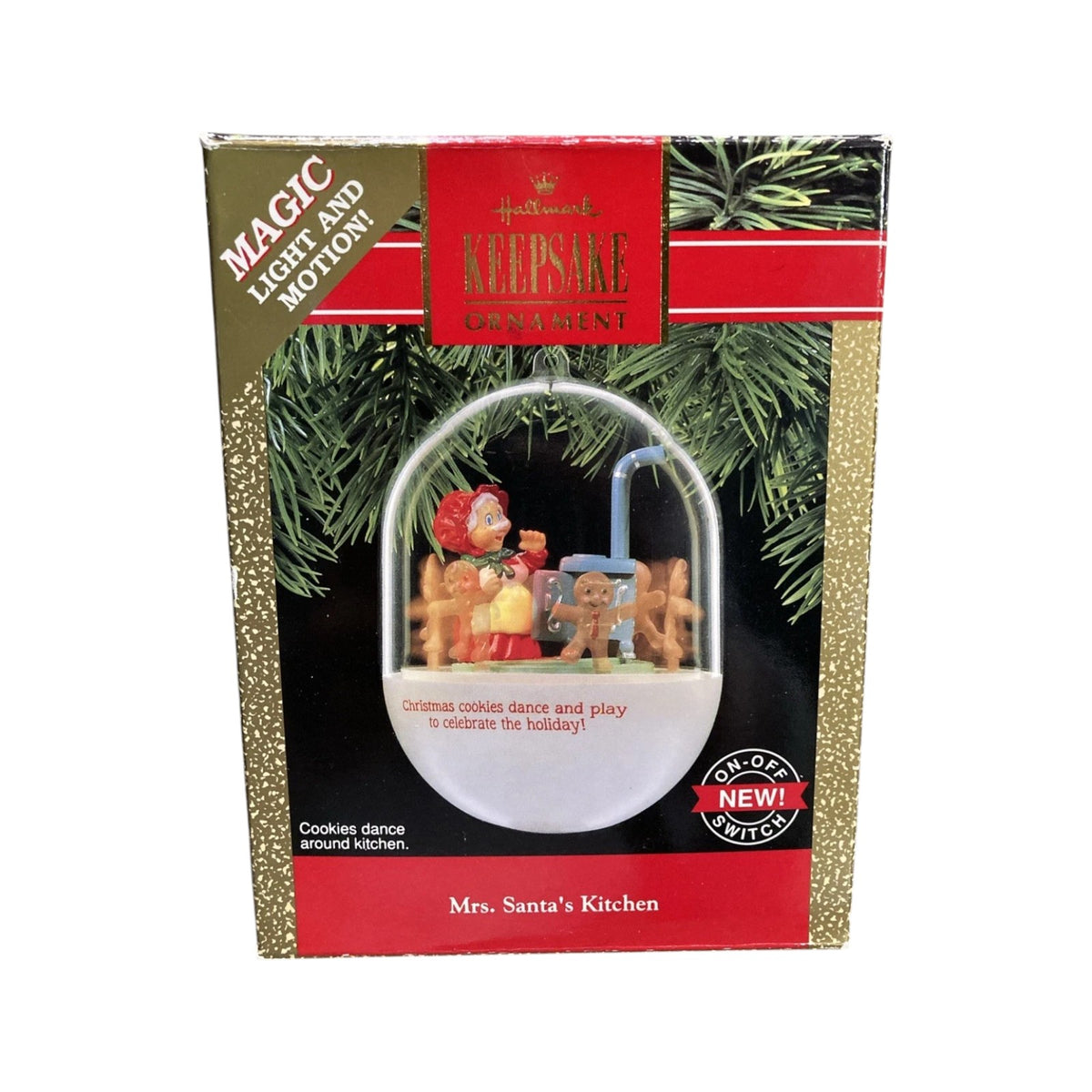 1990 Mrs. Santa's Kitchen (Magic Light & Motion)