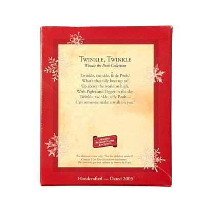 2003 Twinkle, Twinkle (Winnie the Pooh)