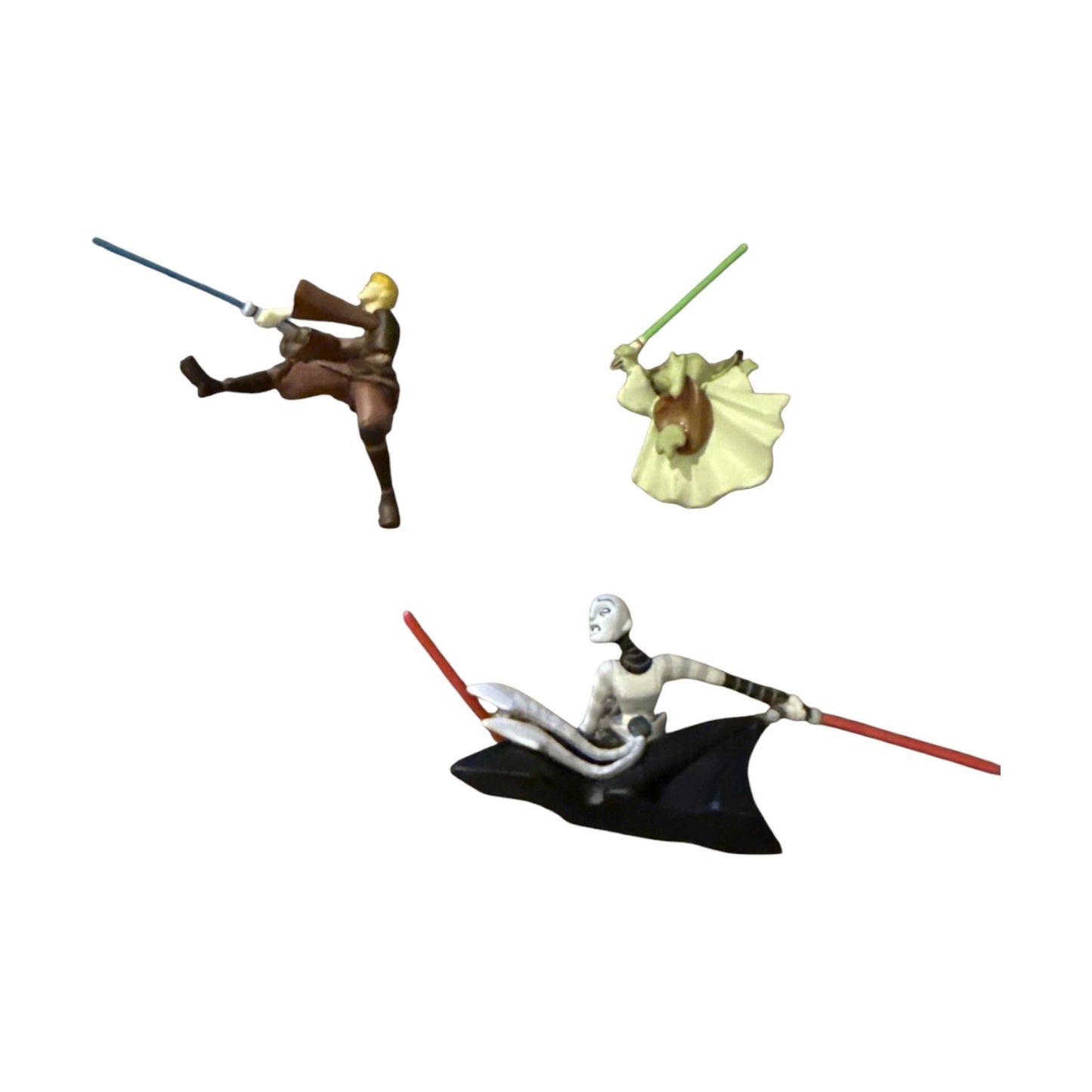 2006 Asajj Ventress, Anakin Skywalker & Yoda (Star Wars)