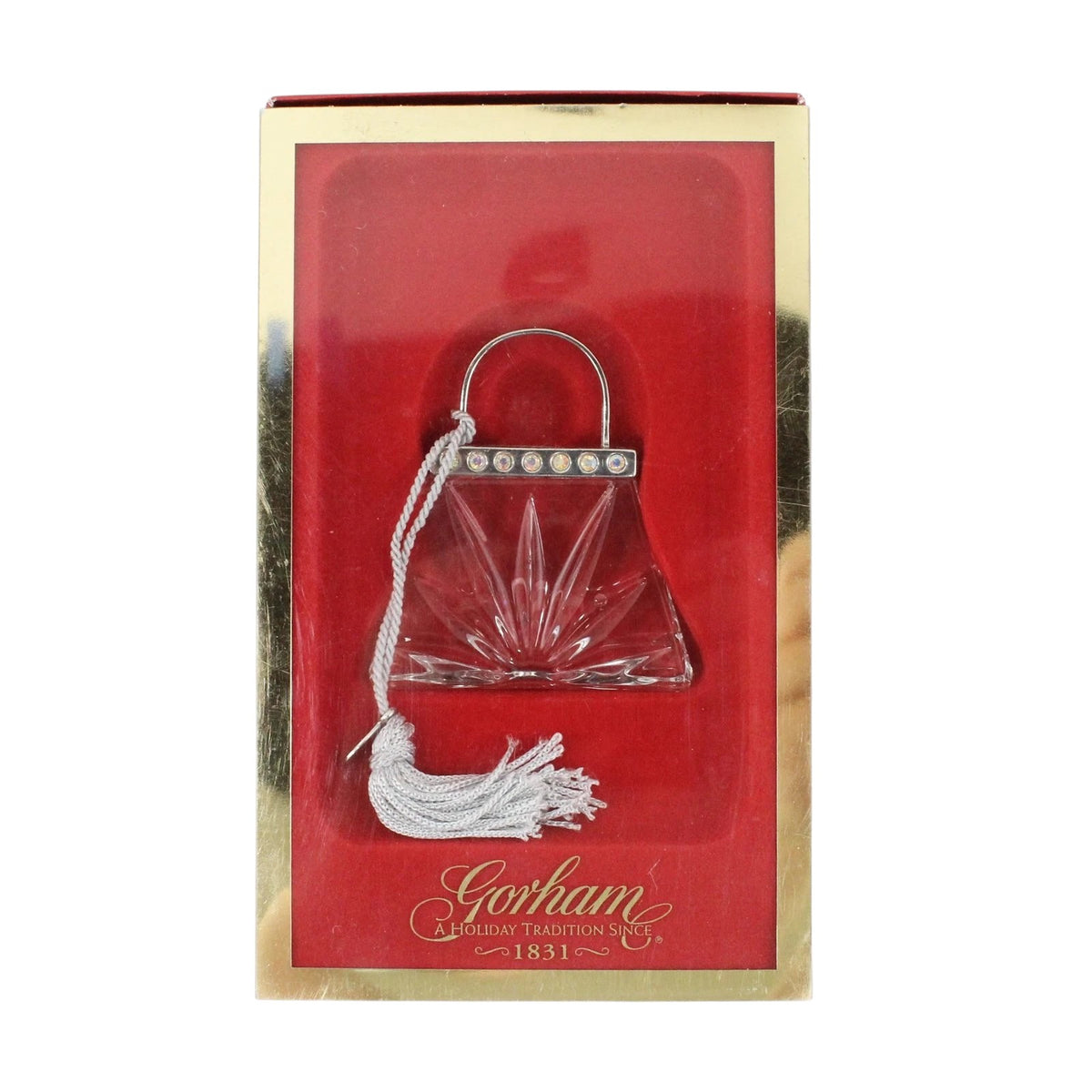 2009 Pave Jewels On The Town Handbag Crystal Ornament (Bag)