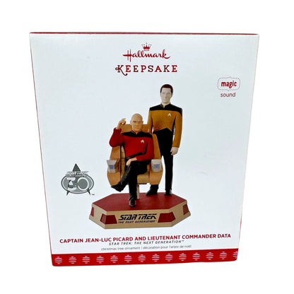 2017 Captain Jean-Luc Picard and Lieutenant Commander Data (Star Trek)
