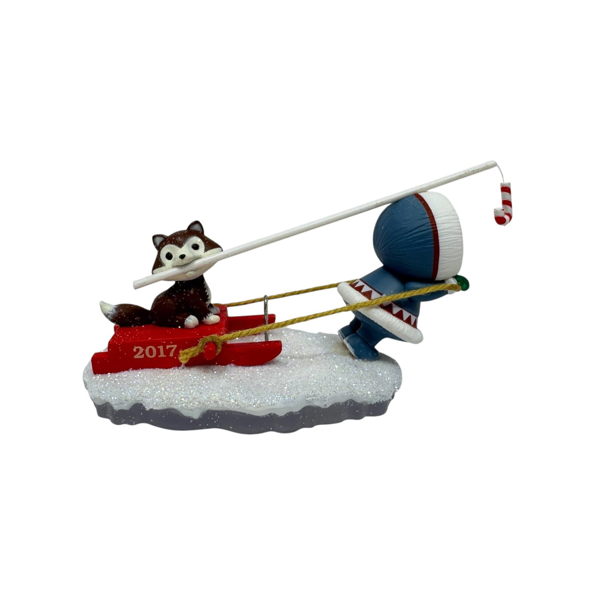 2017 Dog on Sled (Frosty Friends)