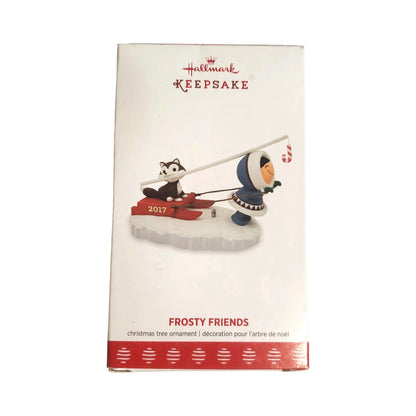 2017 Dog on Sled (Frosty Friends)