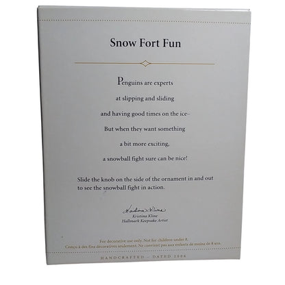 2006 Snow Fort Fun (Kris' Penguins)