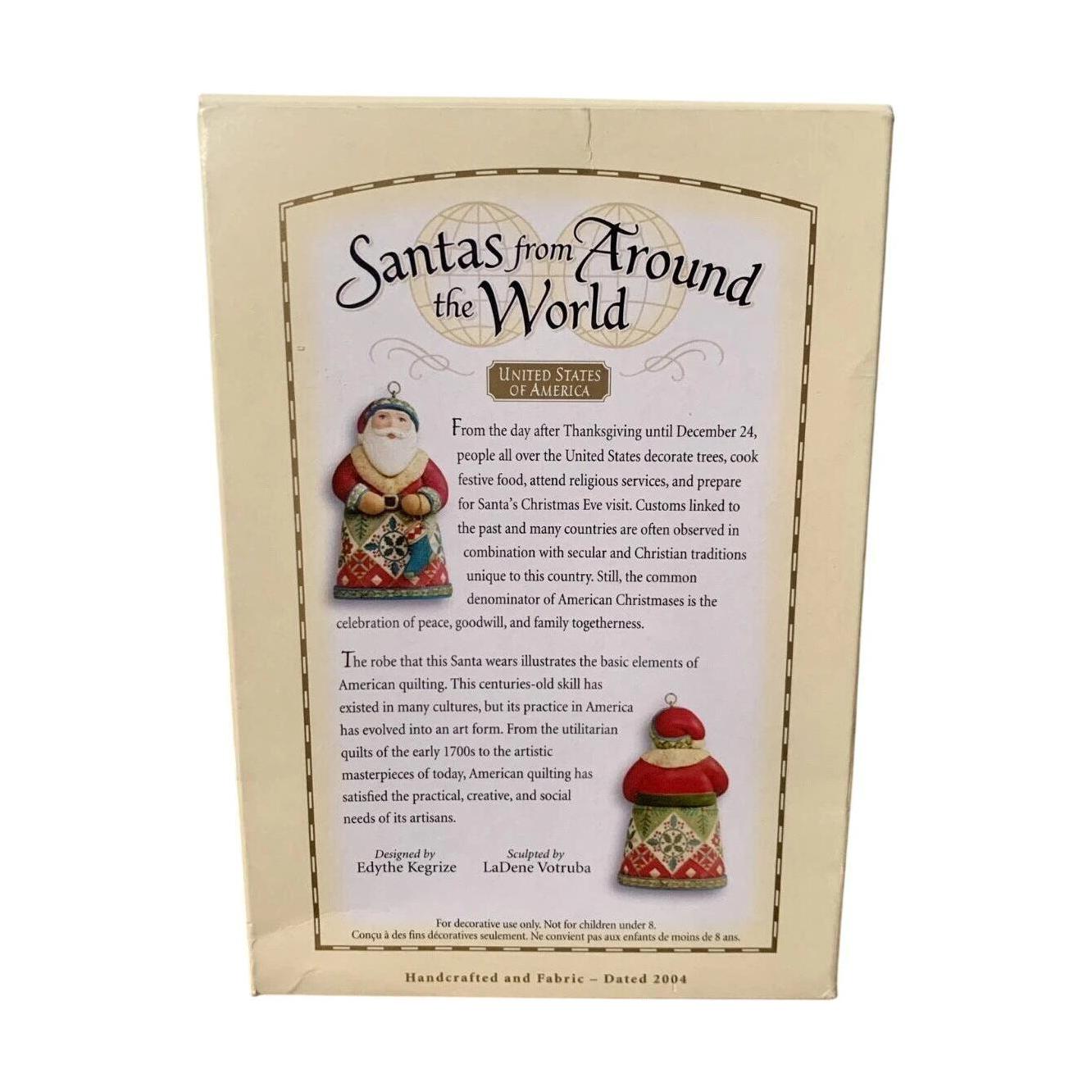 2004 United States of America (Santa's from Around the World)