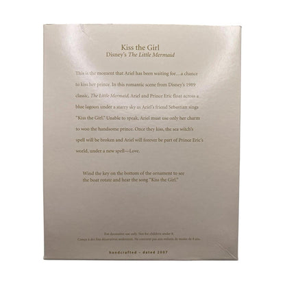 2007 Kiss the Girl (Disney's The Little Mermaid)