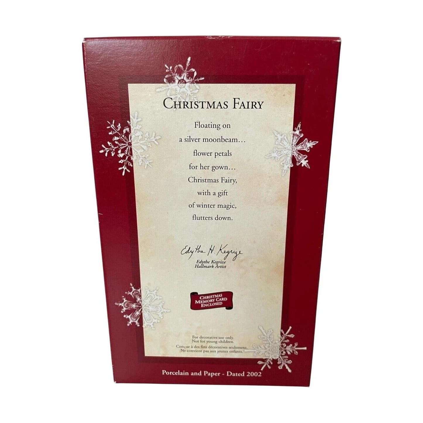 2002 Christmas Fairy (Fairy Angel)
