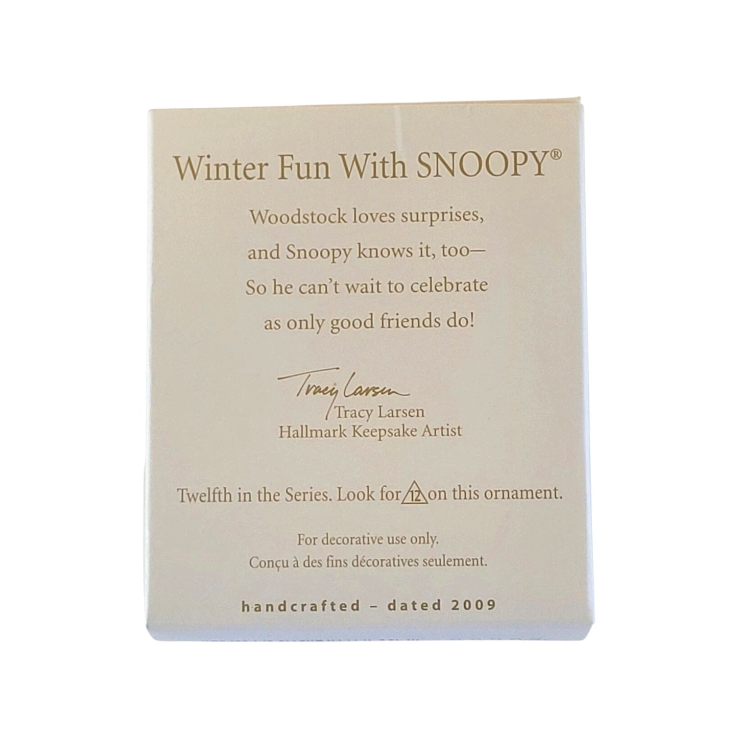 2009 Winter Fun with Snoopy (Peanuts)