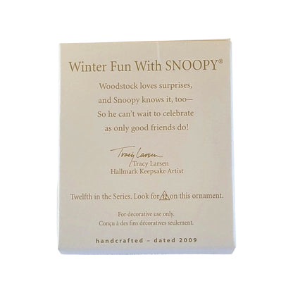 2009 Winter Fun with Snoopy (Peanuts)
