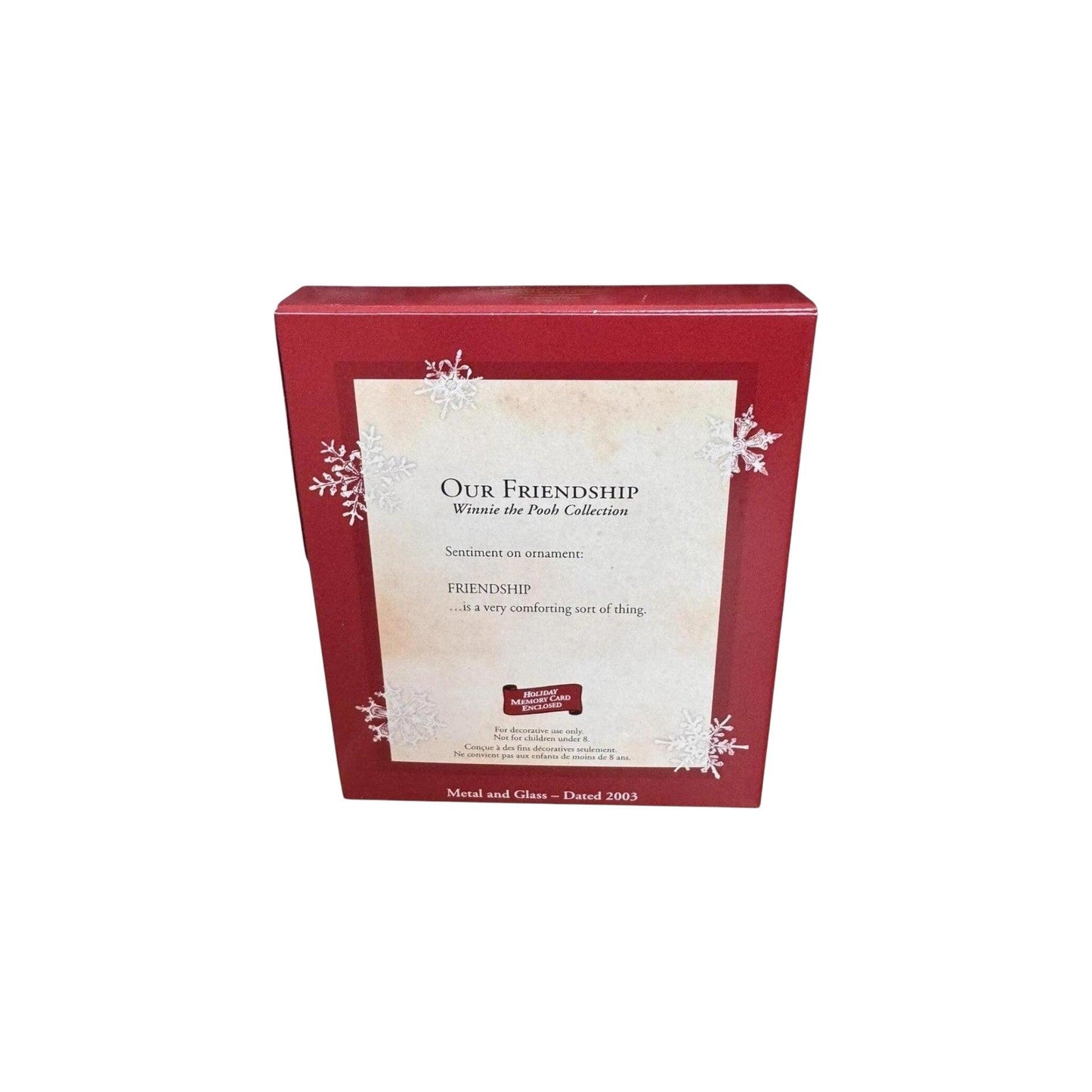 2003 Our Friendship (Winnie the Pooh)