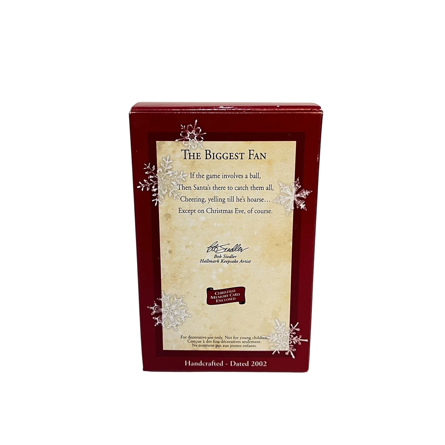 2002 The Biggest Fan (Sports)