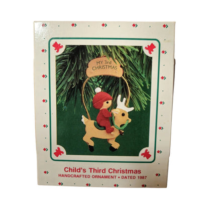 1987 Child’s Third Christmas (Child’s Age Collection)