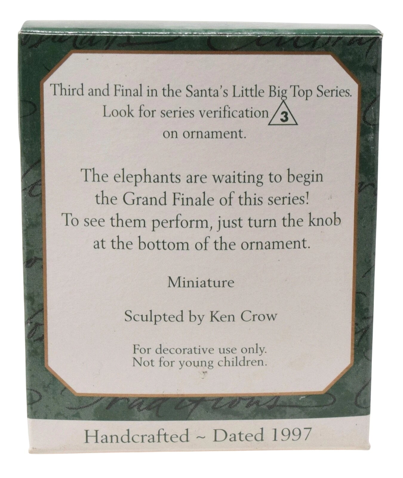 1997 Santa's Little Big Top (Santa's Little Big Top)