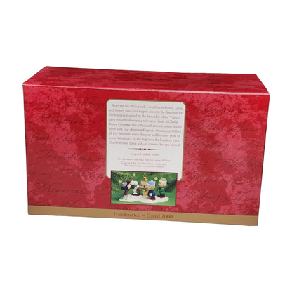 2000 Woodstock on Doghouse (A Snoopy Christmas)
