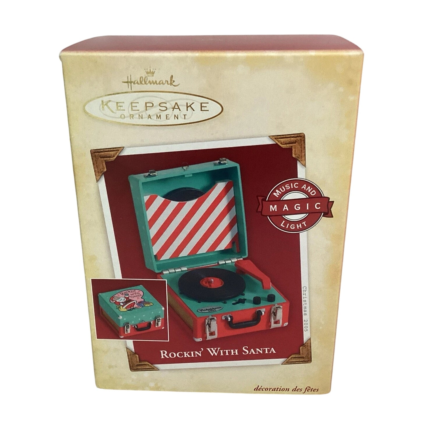 2005 Rockin' With Santa (Vinyl Record Player)