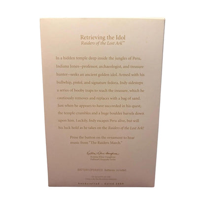 2009 Retrieving the Idol (Raiders of the Lost Ark)