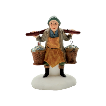 1991 Chelsea Market Fish Monger & Cart – Village Accessories (Set of 2)