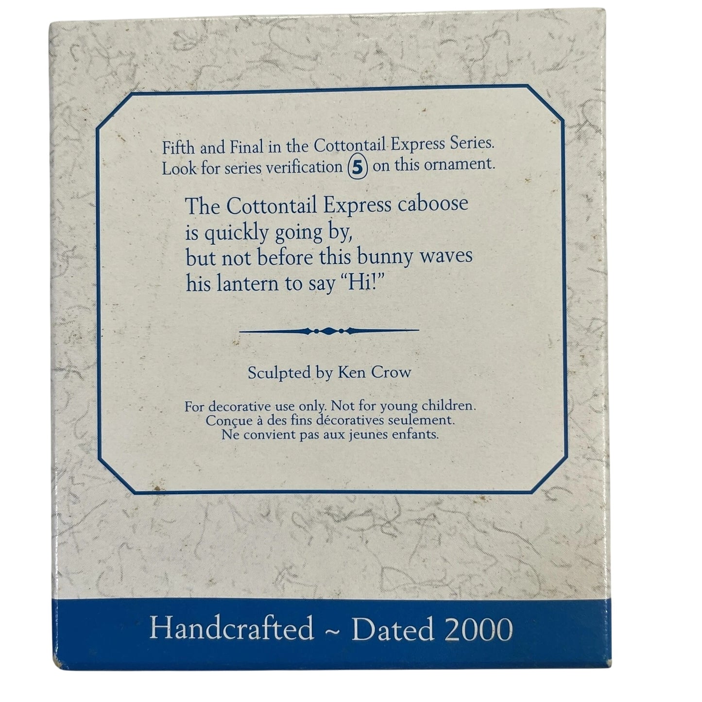 1999 Caboose (Cottontail Express)