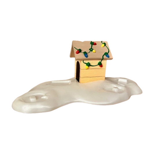 2000 Woodstock on Doghouse (A Snoopy Christmas)