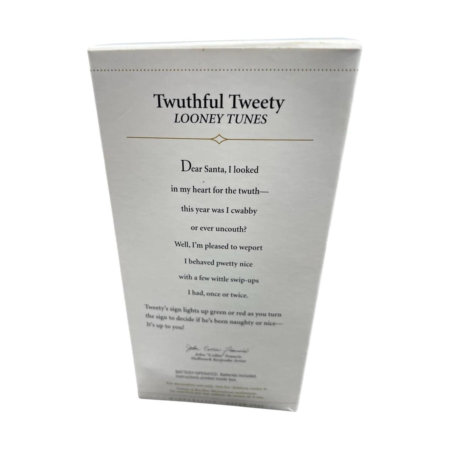 2006 Twuthful Tweety (Looney Tunes)